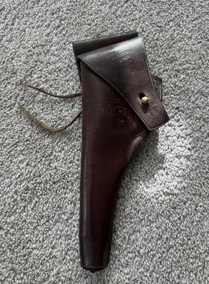 Original Pre-WWI US Army .38 Double Action Holster Stamped Rock Island Arsenal