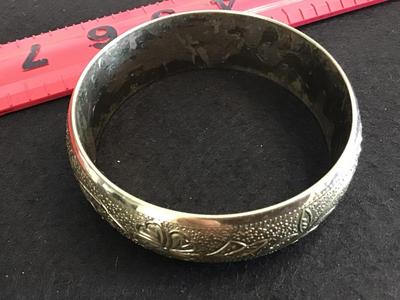 Floral Bangle Wide