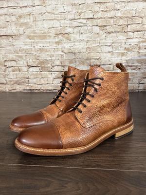 Taft The Rome Boots Leather Brown Handcrafted in Spain EU Size 46 (12.5) US