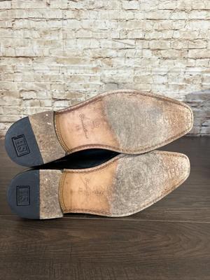 Vera Cuoio Italiano Genuine Ostrich Mens Shoes Size 13 M