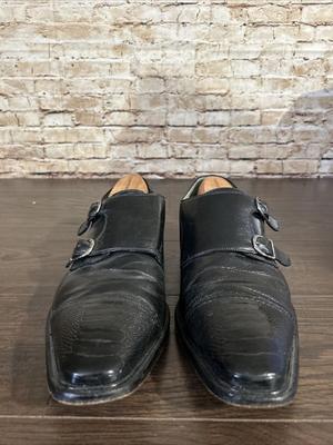 Vera Cuoio Italiano Genuine Ostrich Mens Shoes Size 13 M