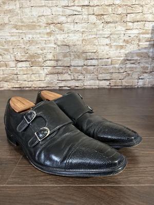 Vera Cuoio Italiano Genuine Ostrich Mens Shoes Size 13 M