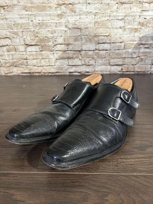 Vera Cuoio Italiano Genuine Ostrich Mens Shoes Size 13 M