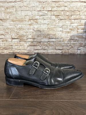 Vera Cuoio Italiano Genuine Ostrich Mens Shoes Size 13 M