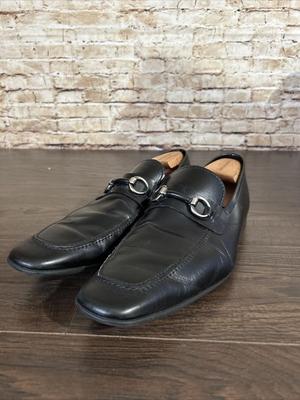 Magnanni Shoes Mens 13 - 17532 Voto Horsebit Loafer Dress Black Leather