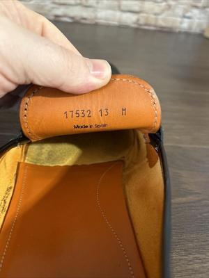 Magnanni Shoes Mens 13 - 17532 Voto Horsebit Loafer Dress Black Leather