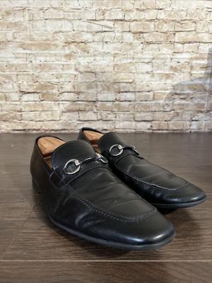 Magnanni Shoes Mens 13 - 17532 Voto Horsebit Loafer Dress Black Leather