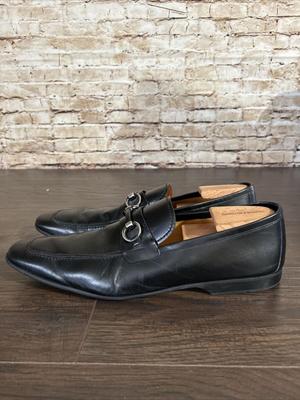 Magnanni Shoes Mens 13 - 17532 Voto Horsebit Loafer Dress Black Leather