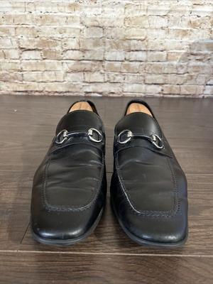 Magnanni Shoes Mens 13 - 17532 Voto Horsebit Loafer Dress Black Leather