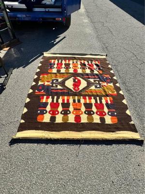 Wool Tapestry Blanket, Momostenango, Guatemala