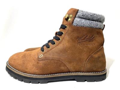 Woolrich Men Suede Boots Waterproof 1830 Uncharted Tan wm8315-222 Size 7 $180