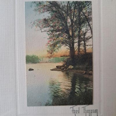 Fred Thompson Hand-Tinted Miniature Photograph & More (PB-SD)