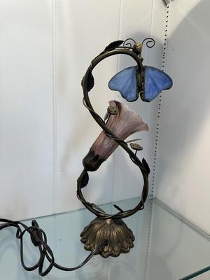 BUTTERFLY & LILY LAMP