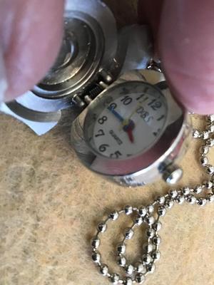 Mickey Mouse Watch Pendant. New Battery. Tested