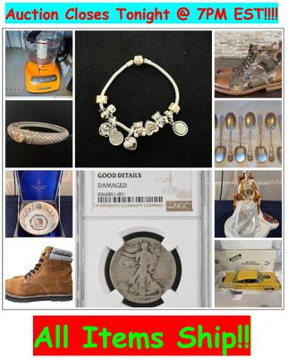 Welcome to our sale! Please review the terms of the sale before bidding. You are welcome to ask as many questions as you need.