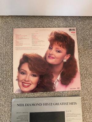 HANK WILLIAMS, THE JUDDS, BONNIE TYLER, AND NEIL DIAMOND ON VINYL