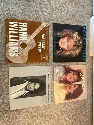 HANK WILLIAMS, THE JUDDS, BONNIE TYLER, AND NEIL DIAMOND ON VINYL