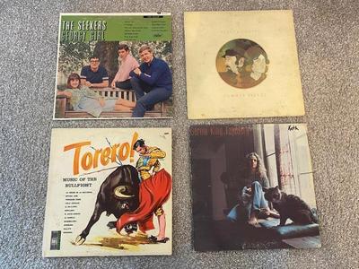 VINYL RECORDS -SEALS & CROFT, CARROL KING, THE SEEKERS AND TORRERO