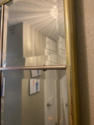 LARGE WALL HUNG MIRROR