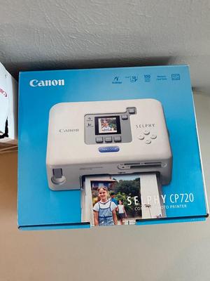 CANON SELPHY PHOTO PRINTER CP270 AND PAPER FOR POST CARDS