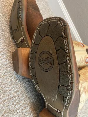 LIKE NEW MEN'S DOUBLE-H BOOTS SIZE 12D