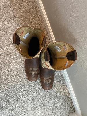 LIKE NEW MEN'S DOUBLE-H BOOTS SIZE 12D