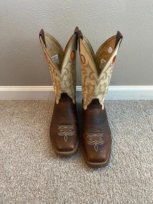 LIKE NEW MEN'S DOUBLE-H BOOTS SIZE 12D