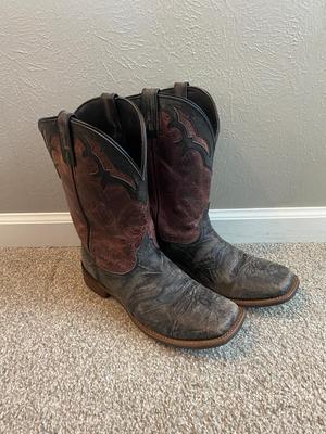 MEN’S SMOKY MOUNTAIN COWBOY BOOTS SIZE 12