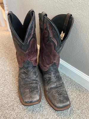 MEN’S SMOKY MOUNTAIN COWBOY BOOTS SIZE 12