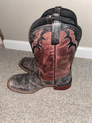 MEN’S SMOKY MOUNTAIN COWBOY BOOTS SIZE 12