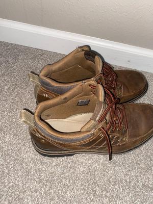 LIKE NEW MEN’S DOC MARTIN BOOTS SIZE 46 AND A PAIR OF SKETCHER’S SHOES SIZE 12
