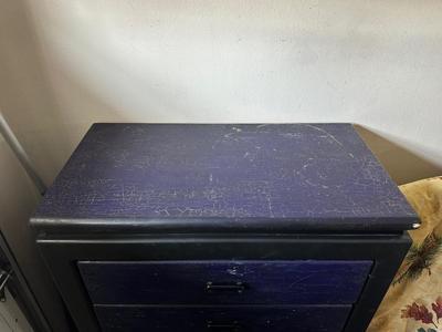 6 DRAWER CHEST OF DRAWERS AND BOOK SHELF