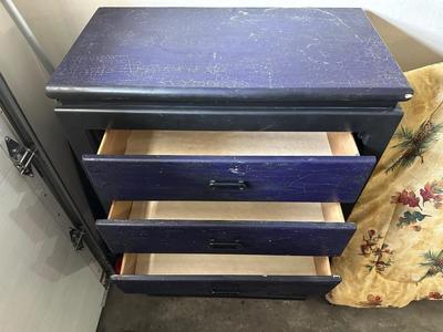 6 DRAWER CHEST OF DRAWERS AND BOOK SHELF