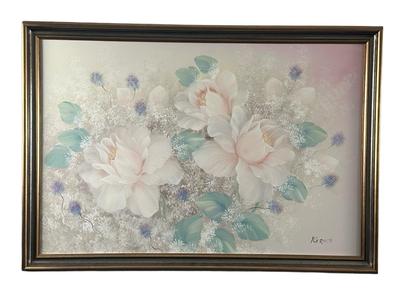 Signed and Framed Original Oil Painting on Canvas