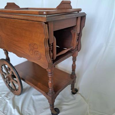 Wooden Tea Cart & Tray - John C. Mundell & Co. (PB-SD)