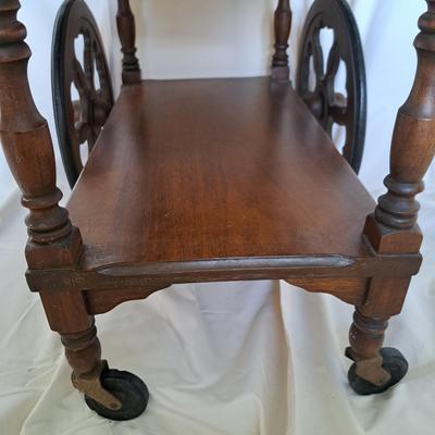 Wooden Tea Cart & Tray - John C. Mundell & Co. (PB-SD)
