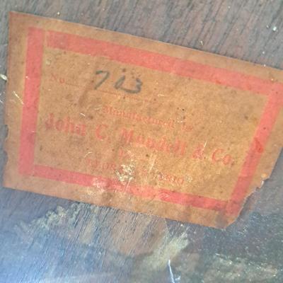 Wooden Tea Cart & Tray - John C. Mundell & Co. (PB-SD)