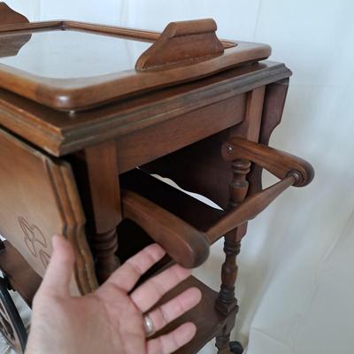 Wooden Tea Cart & Tray - John C. Mundell & Co. (PB-SD)