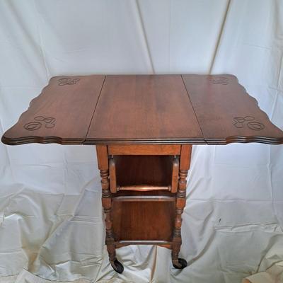 Wooden Tea Cart & Tray - John C. Mundell & Co. (PB-SD)