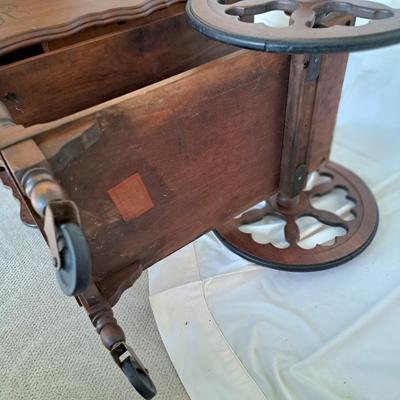 Wooden Tea Cart & Tray - John C. Mundell & Co. (PB-SD)