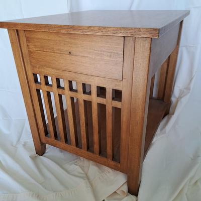 Mission-Style Side Table (PB-SD)