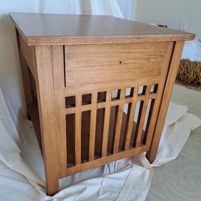 Mission-Style Side Table (PB-SD)