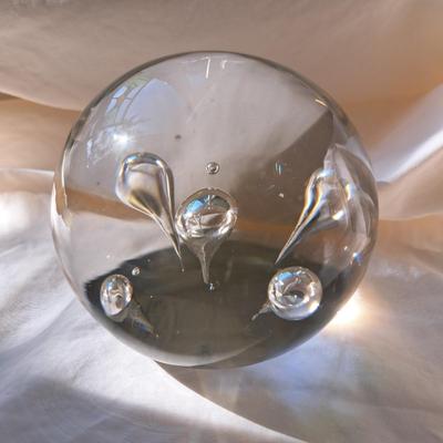 Robert Held Signed Glass Paperweight and More (PB-SD)