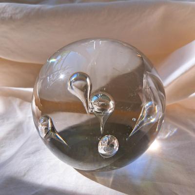 Robert Held Signed Glass Paperweight and More (PB-SD)