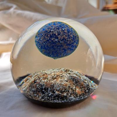 Robert Held Signed Glass Paperweight and More (PB-SD)