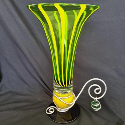 Murano Vase, Blown Glass Perfume Bottle & More (PB-SD)
