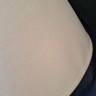 Large Haeger Gray Speckled Ovoid Lamp (PB-SD)