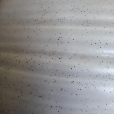 Large Haeger Gray Speckled Ovoid Lamp (PB-SD)