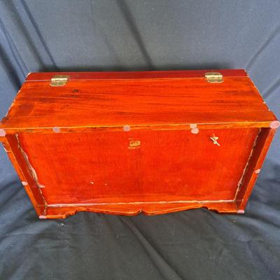 Chinese Rosewood Jewelry Chest with Mother-of-Pearl Inlay (PB-SD)