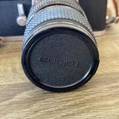 LOT 1K: Vintage Canon TX 35mm Film Camera w/ Lens & Manual